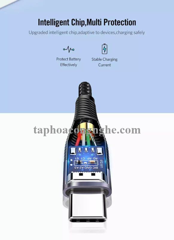 Ugreen 50872 0.5M màu Xám Cáp sạc truyền dữ liệu USB 2.0 sang MICRO USB đầu mạ thiếc ED017 30050872